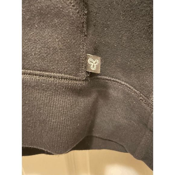 TNA Hoodie *Black with Pink and  White Embroidery* Size Small - Picture 2 of 6